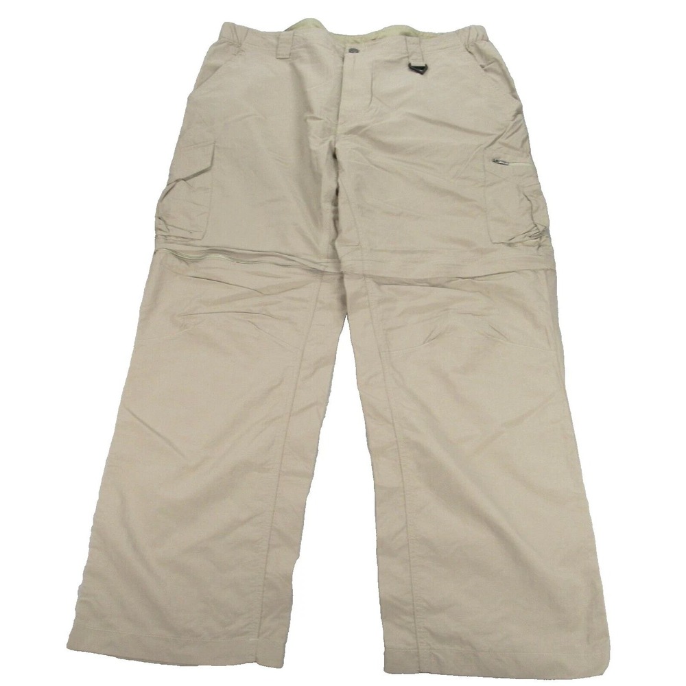 Columbia PFG 38x29 Khaki‎ Convertible Zip Fly Silver Ridge Cargo Hiking Gorpcore